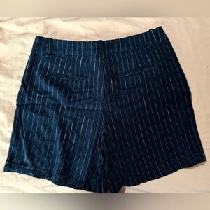 Vera Moda Navy Pinstripe Women's Shorts